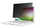 3M Bright Screen Privacy Filter for 14" Full Screen Laptop 16:10 BP140W1E Black thumbnail 2