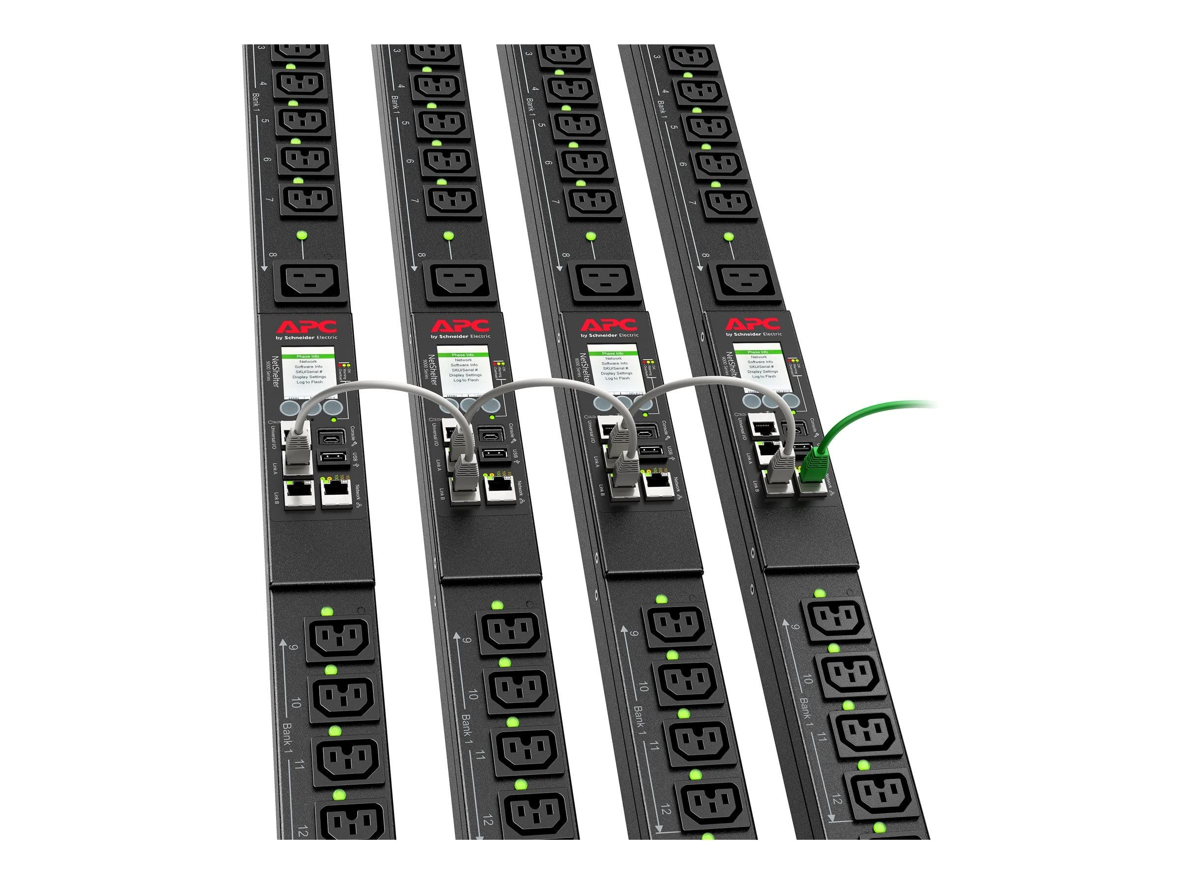 APC Rack PDU 9000 Switched APDU9953 - power distribution unit - 7400 VA