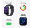 Apple Watch SE 3 GPS 40mm Midnight Aluminium Case with Midnight Sport Band - S/M thumbnail 3