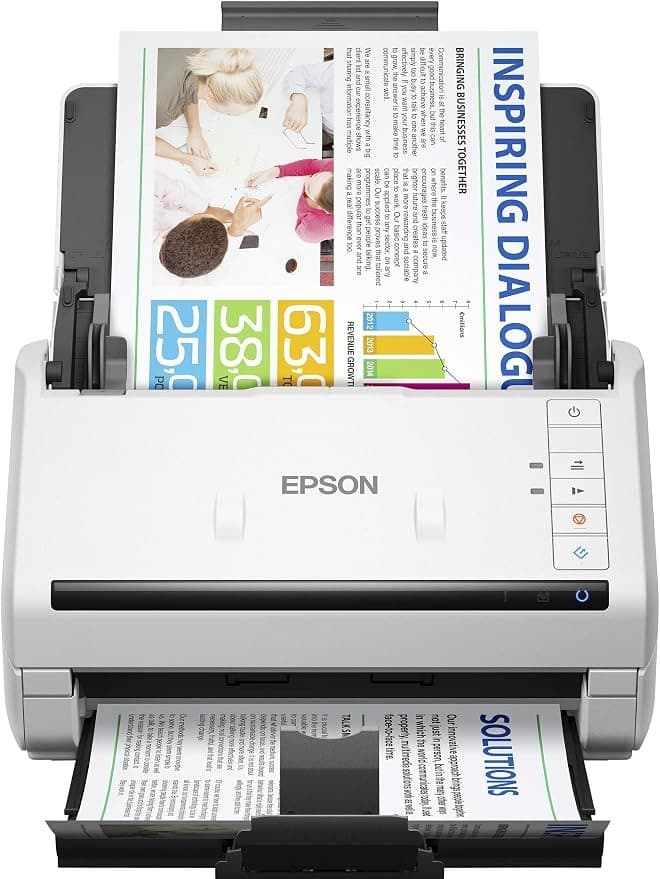 Epson WorkForce DS-530II Network Sheetfed Business Scanner 35ppm Ethernet USB - Image 1