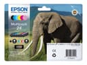 Epson 24 Multipack - 6-pack - black, yellow, cyan, magenta, light magenta, light cyan - original - ink cartridge (alternative for: Epson 24XL) thumbnail 2