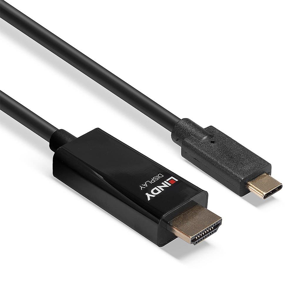 Lindy 5m USB Type C to HDMI 4K60 Adapter Cable with HDR - Image 3