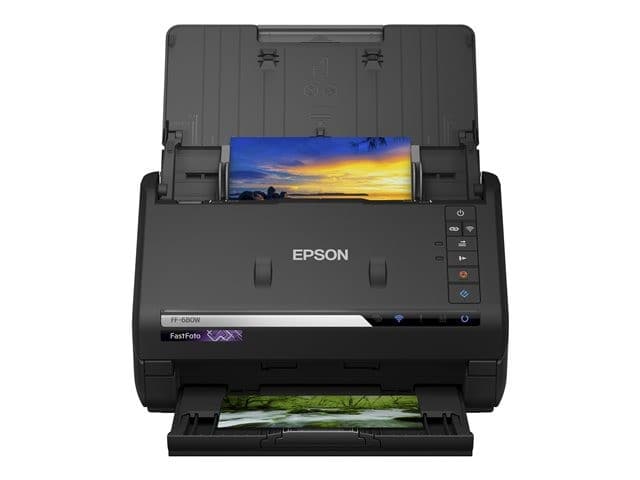 Epson FastFoto FF-680W - document scanner - desktop - USB 3.0, Wi-Fi(n) - Image 2