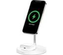 Belkin BOOST CHARGE PRO 2-in-1 Wireless Charger with MagSafe 15W - White (WIZ010myWH) thumbnail 3