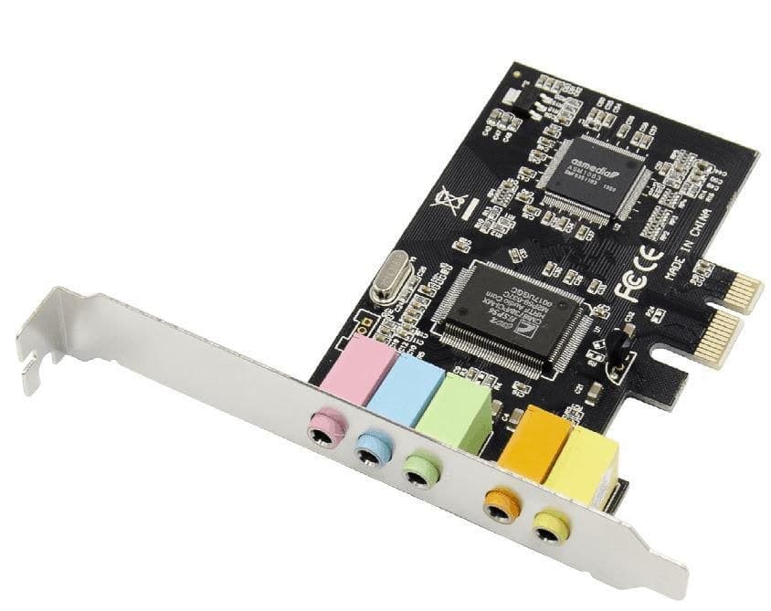 Microconnect MC-CMI6CH-PCIE 5.1 Channels PCIe Sound Card, CMI-8738 Chipset