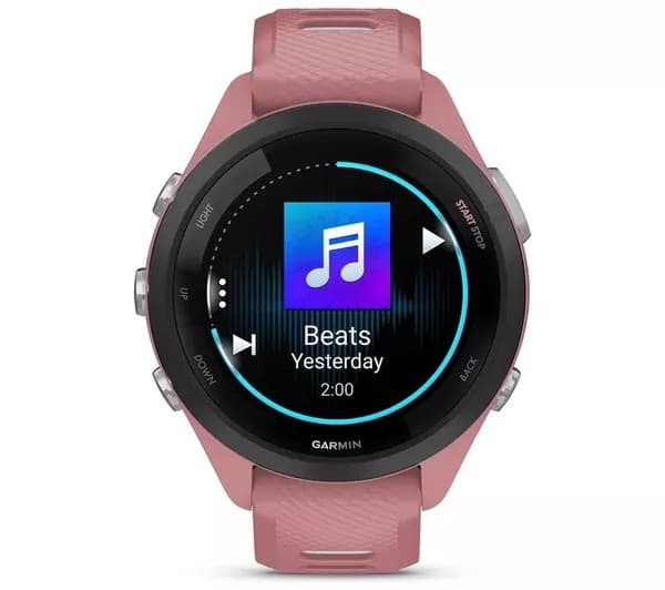 Garmin Forerunner 265S (42mm) GPS Running Smartwatch - Light Pink - Image 6