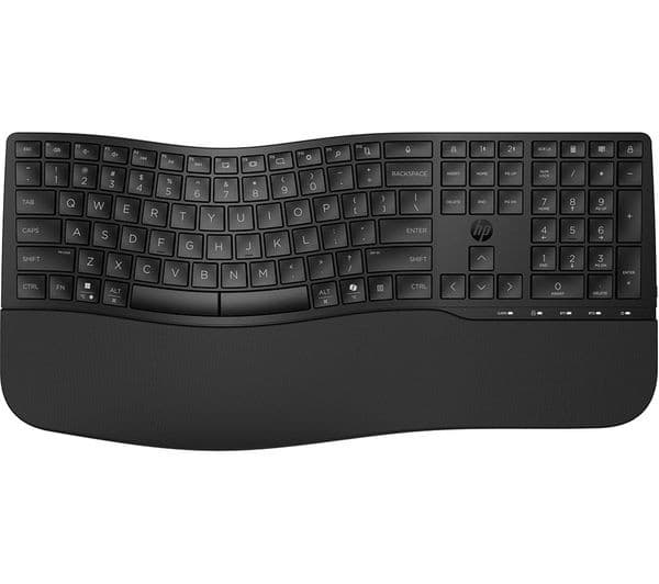 HP 680 Comfort Dual-Mode Wireless Keyboard (8T6L8AA) - Black - Image 1