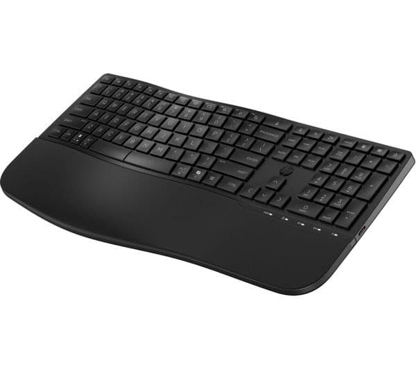 HP 680 Comfort Dual-Mode Wireless Keyboard (8T6L8AA) - Black - Image 2