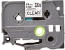 Brother TZe-151 Laminated Label Tape 24mm x 8m - Black on Clear thumbnail 2