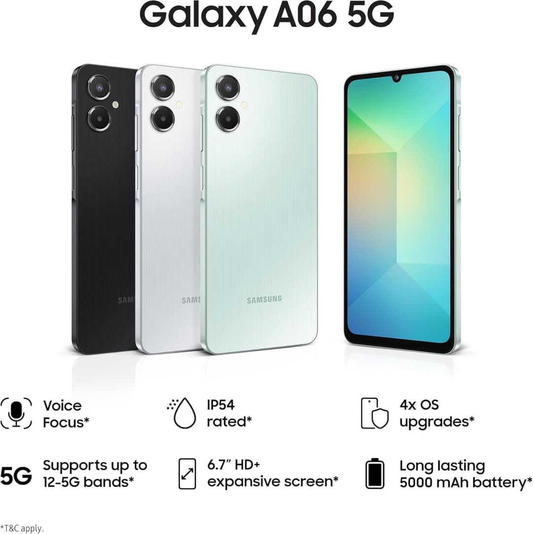 Samsung Galaxy A06 64GB Black - Image 8