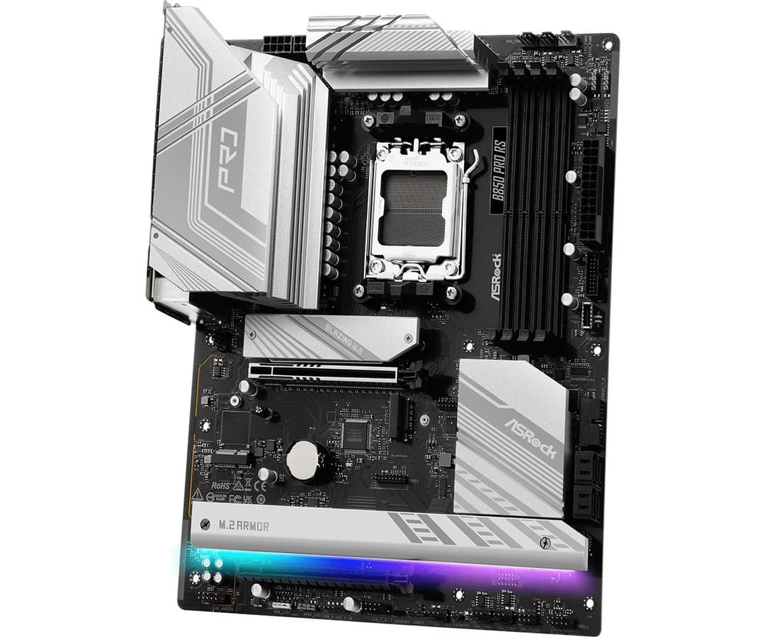 Asrock B850 Pro RS AMD B850 DDR5 Socket AM5 ATX Motherboard - Image 5