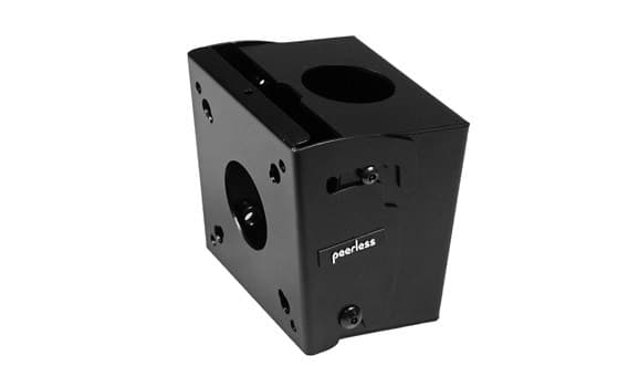 Peerless-AV MOD-FPMS Modular Series Single Display Pole Mount for 10-65 inch Screens, Black - Image 1