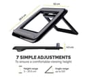 Fellowes I-Spire Series Quick Lift Laptop Stand - Black thumbnail 4