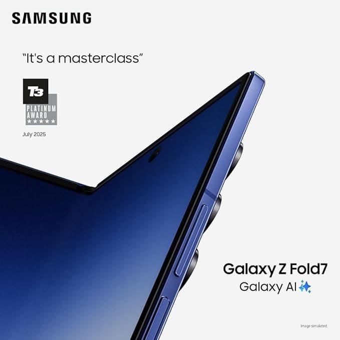 Samsung Galaxy Z Fold7 256GB (12GB RAM) - Jet Black - Image 2