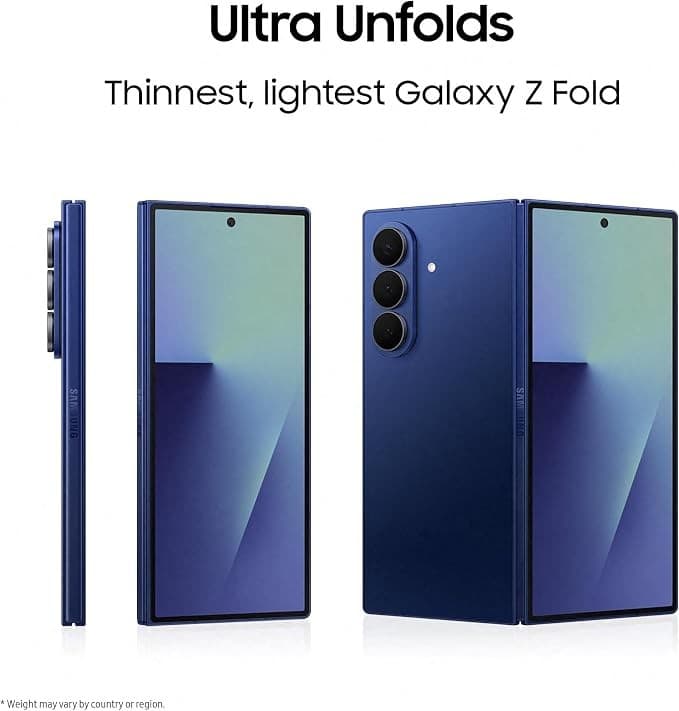 Samsung Galaxy Z Fold7 256GB (12GB RAM) - Jet Black - Image 4