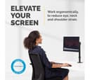Fellowes Reflex Single Monitor Arm for up to 32" Screens - Black (8502501) thumbnail 2