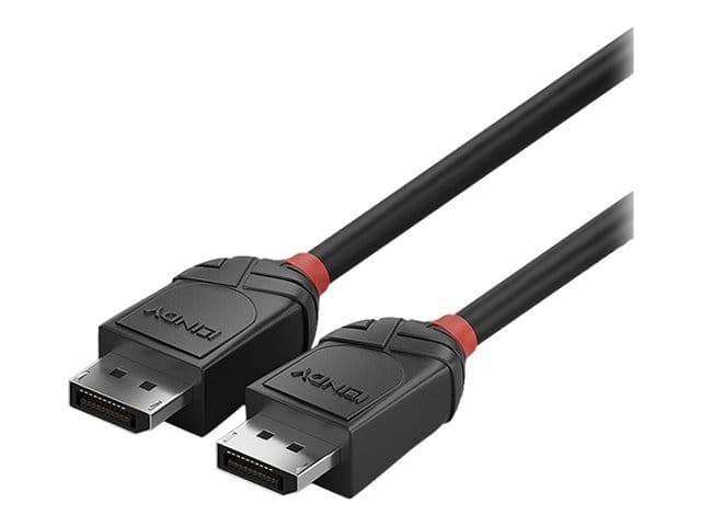 Lindy Black Line DisplayPort 1.2 Cable 1.5m - Black - Image 3