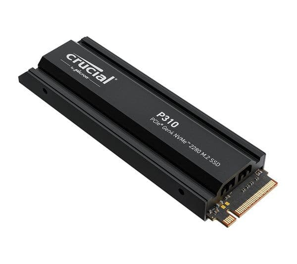 Crucial P310 M.2 2280 PCIe 4.0 NVMe SSD with Heatsink 1TB - Image 1