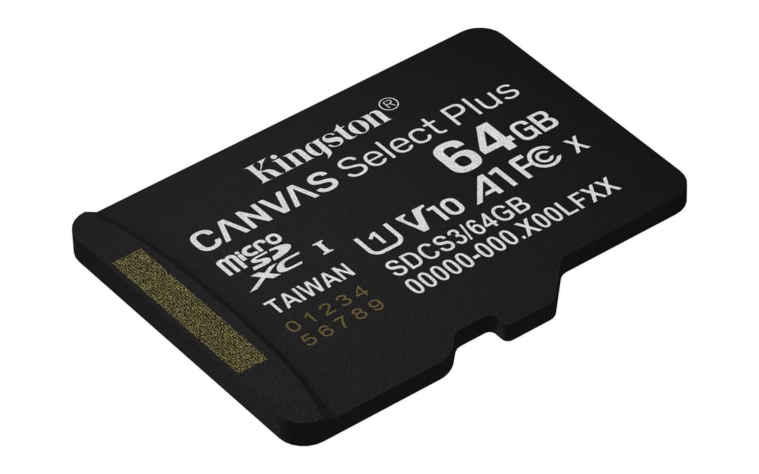 Kingston Technology 64GB microSDXC Canvas Select Plus Gen3 100MB/s A1 Card + Adapter - Image 4