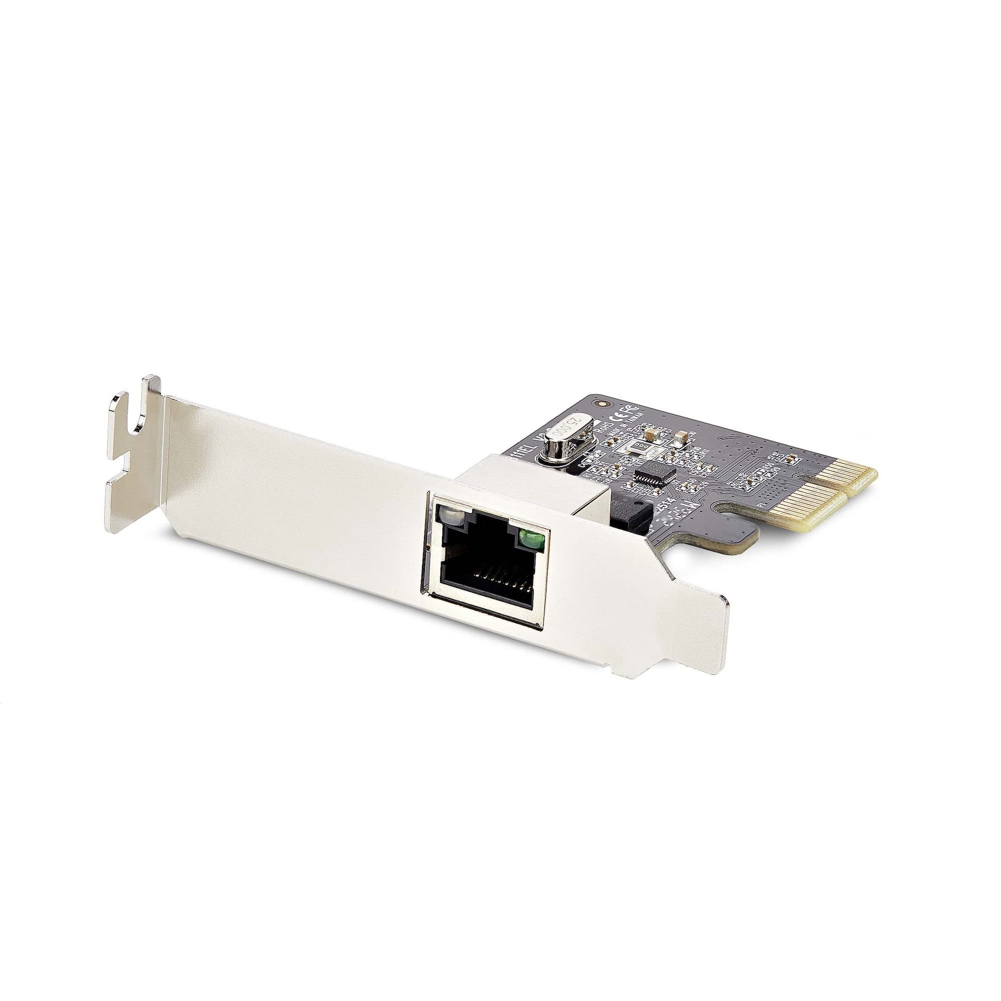 StarTech.com 1-Port Gigabit PCIe Network Adapter Card, Low-Profile NIC, 10/100/1000Mbps PCI Express LAN Card, Realtek RTL8111H, Windows and Linux, TAA Compliant