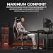 AndaSeat Novis Max Gaming Chair - Large, Grey Linen Fabric thumbnail 5
