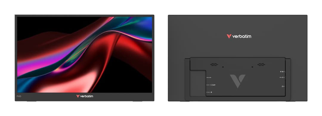 Verbatim Portable 15.6" FHD Dual Monitor Essentials Portable monitor Black 15.6" LCD 1920 x 1080 pixels - Image 3