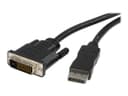 StarTech DisplayPort to DVI-D Converter Cable 10ft Black thumbnail 1