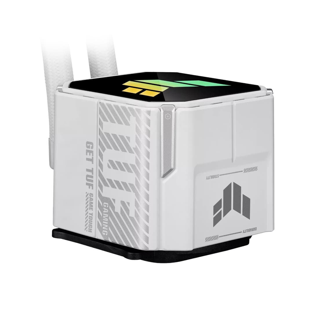 ASUS TUF Gaming LC III 360 ARGB Intel/AMD AIO Liquid CPU Cooler - White - Image 7