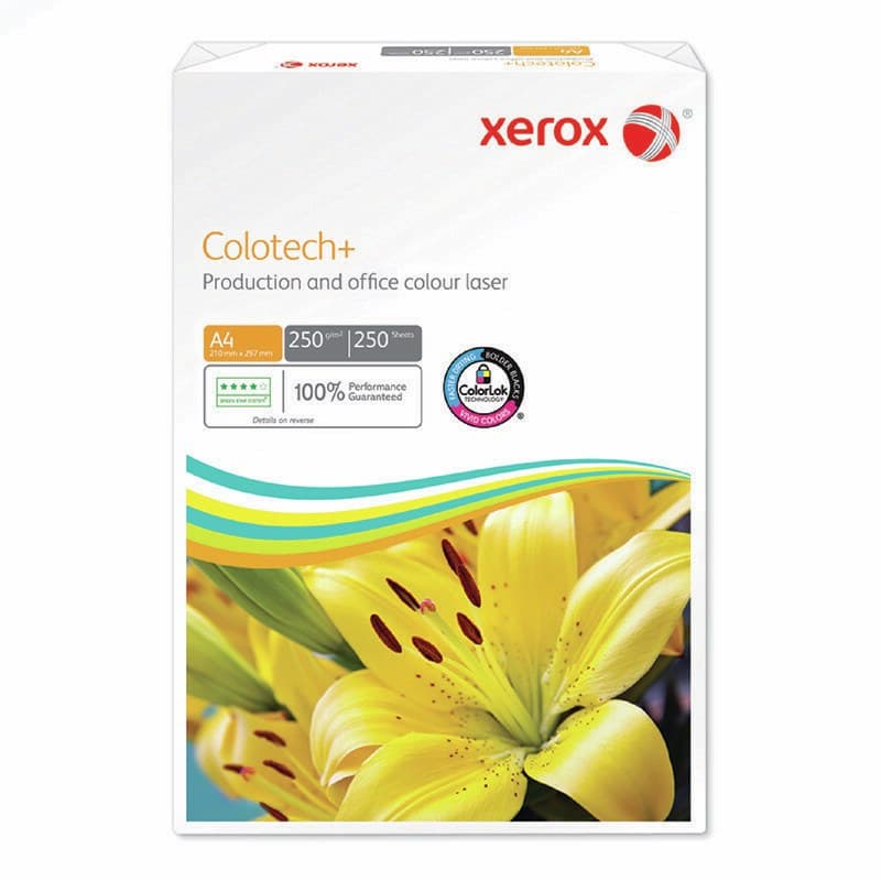 Xerox Colotech+ White Printing Paper A4 (210x297mm) 250gsm - 250 Sheets (003R99026)