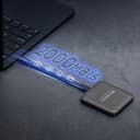 Transcend ESD420 Portable Magnetic SSD USB 20Gbps Type-C MagSafe 1TB - Champagne Gold thumbnail 5