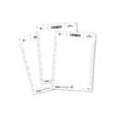 Durable BADGEMAKER Name Badge Insert Cards 150gsm - 60 x 90 mm (160 cards) thumbnail 2