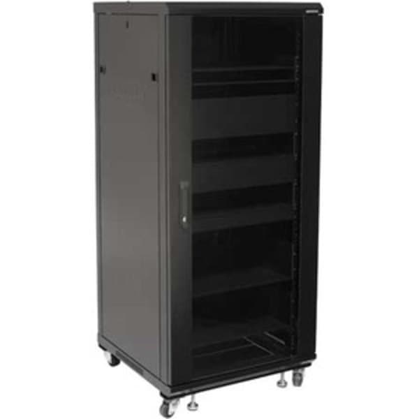 SANUS Component Series 27U AV Rack CFR2127-B1 - Black - Image 1