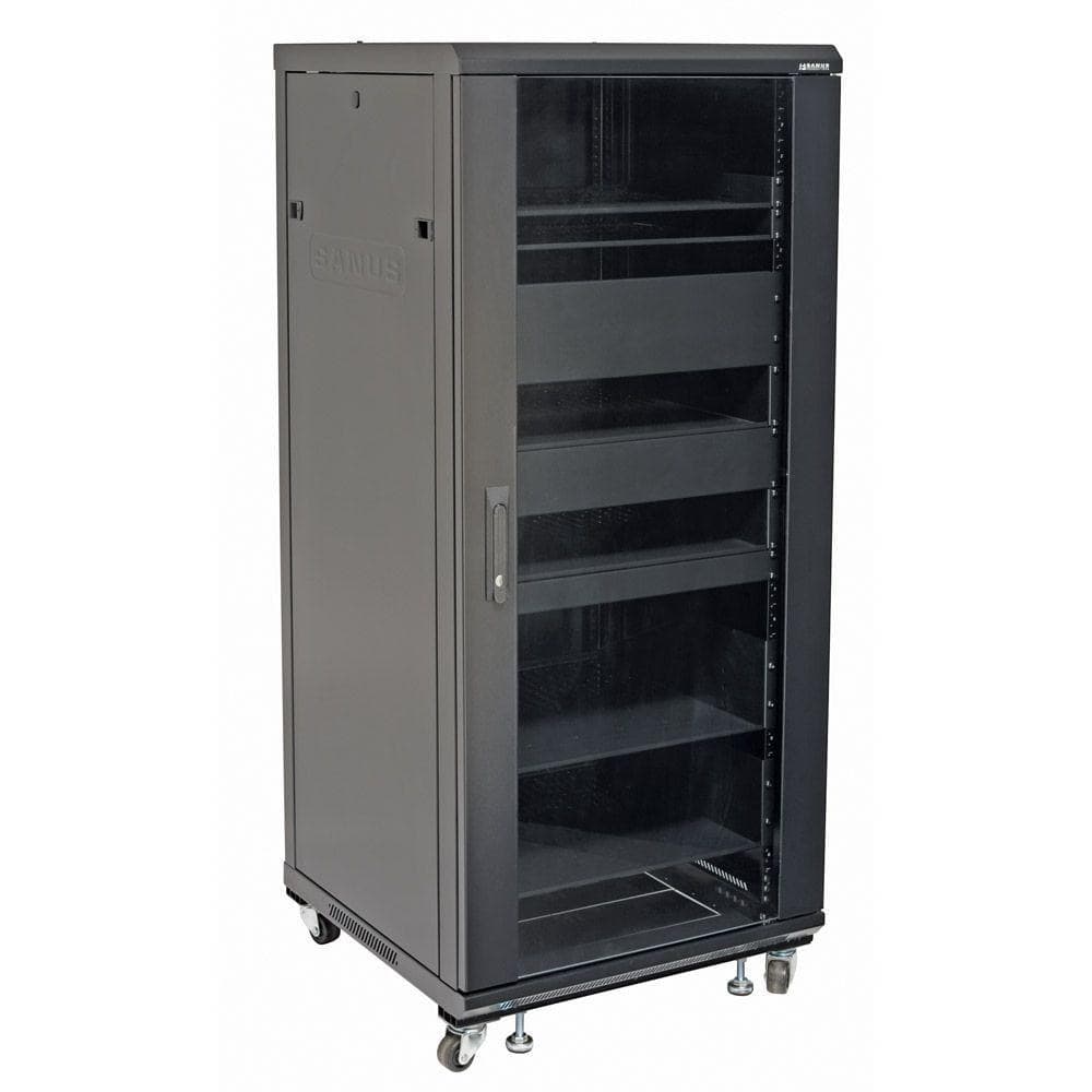 SANUS Component Series 27U AV Rack CFR2127-B1 - Black - Image 3