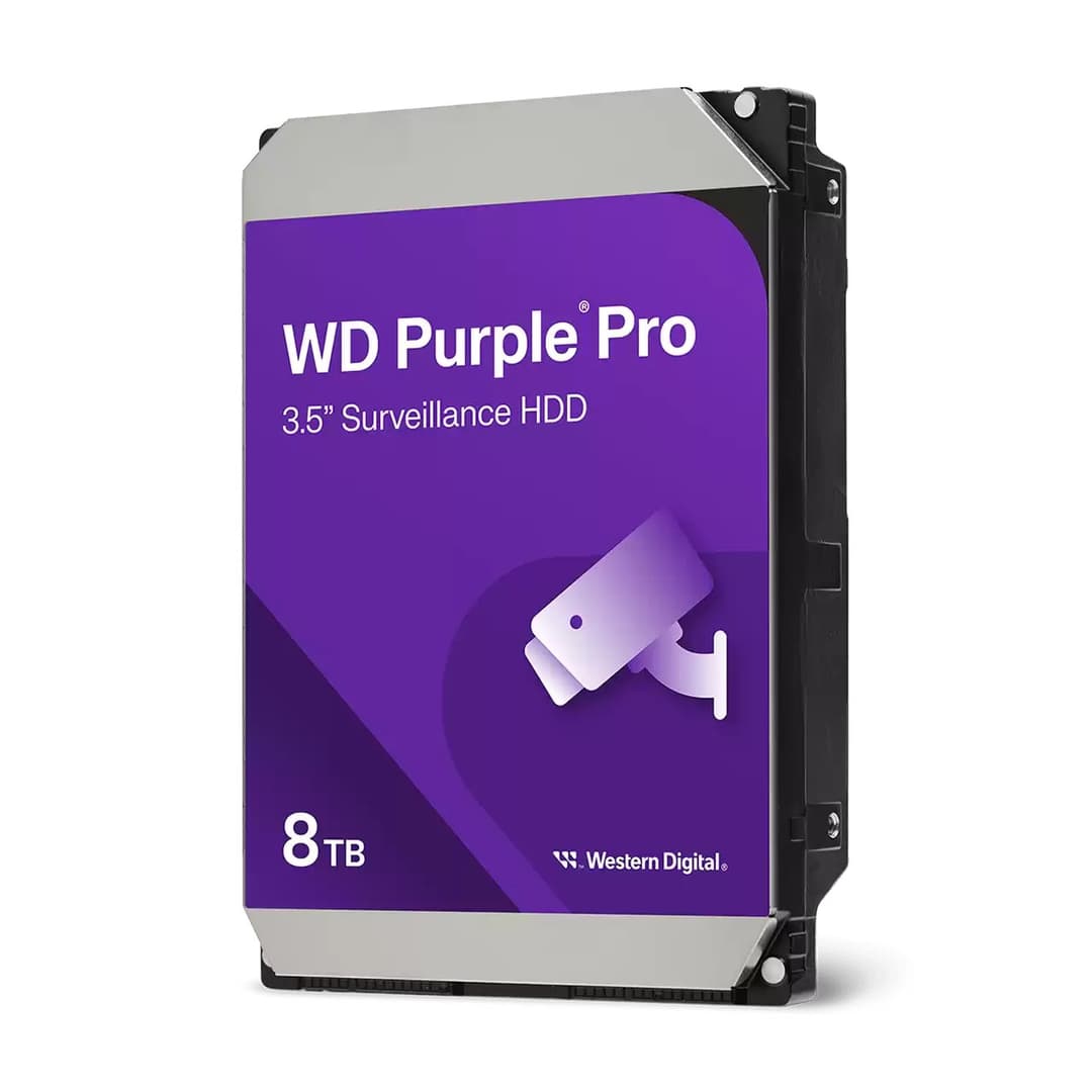 WD Purple Pro 3.5-inch SATA III 7200RPM Surveillance Hard Drive 8TB - Image 1