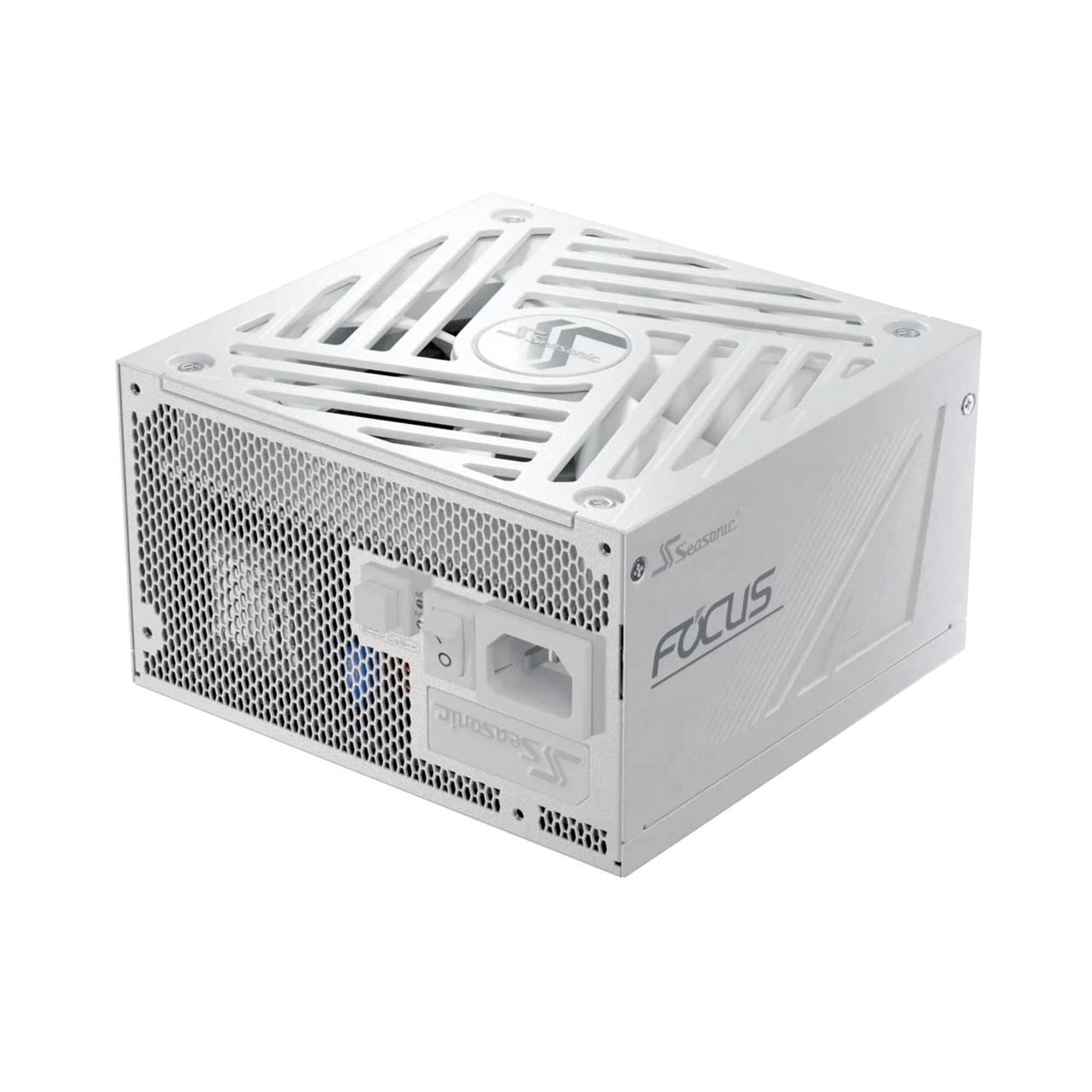 Seasonic Focus Gx Atx 3 (2024) Gx-850 White 850 W Atx 3.1 Compatible 80 Plus Gold Certified Full Modular Power Supplies
