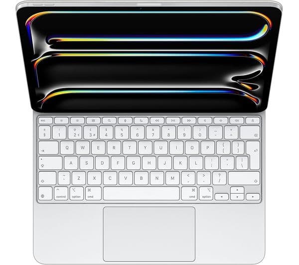 Apple Magic Keyboard for iPad Pro 13-inch (M4) - British English - White - Image 2