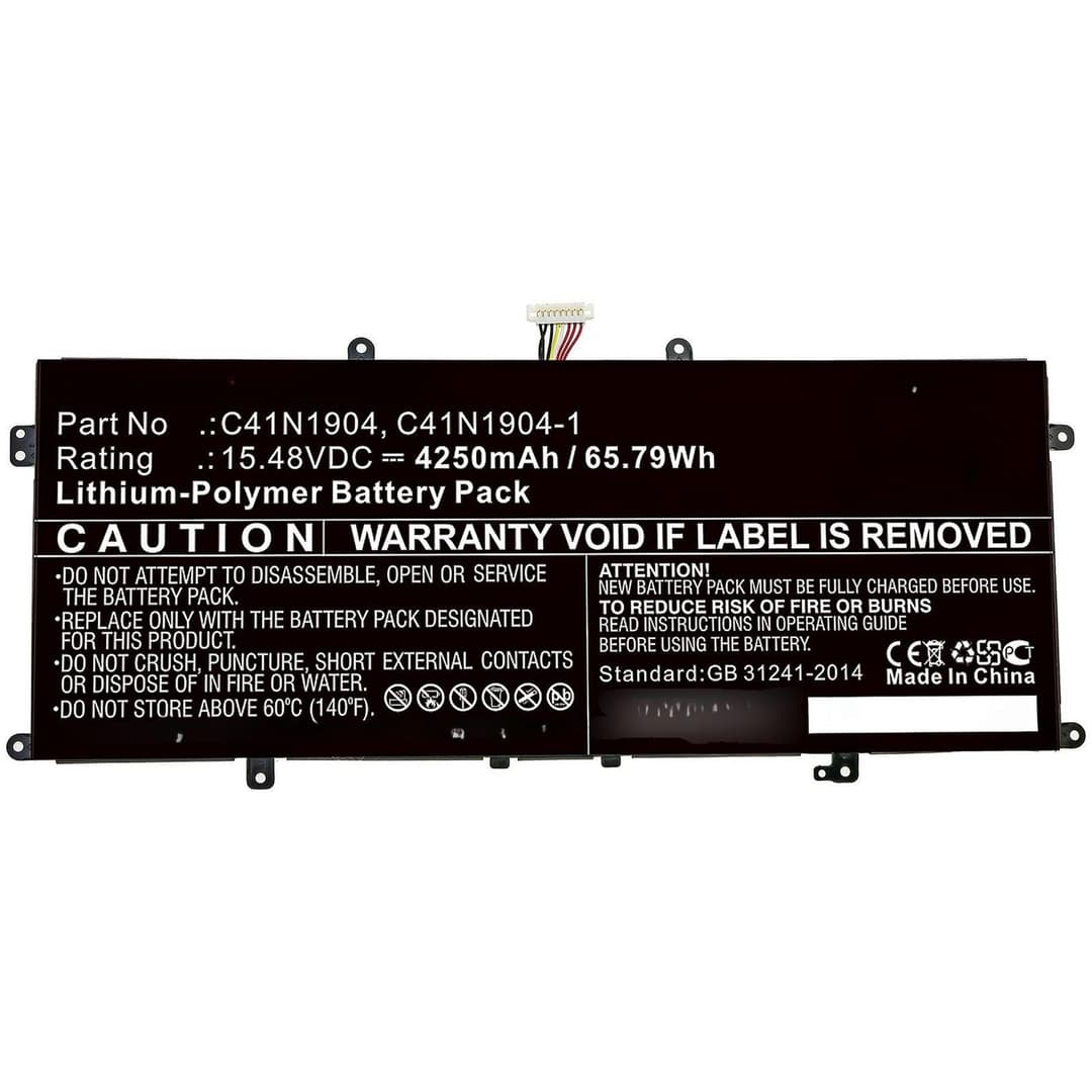 CoreParts MBXAS-BA0294 Laptop Battery for Asus Deluxe 14S, UX425IA, X435EA - Li-Polymer 15.4V 3200mAh 49.28Wh - Image 1