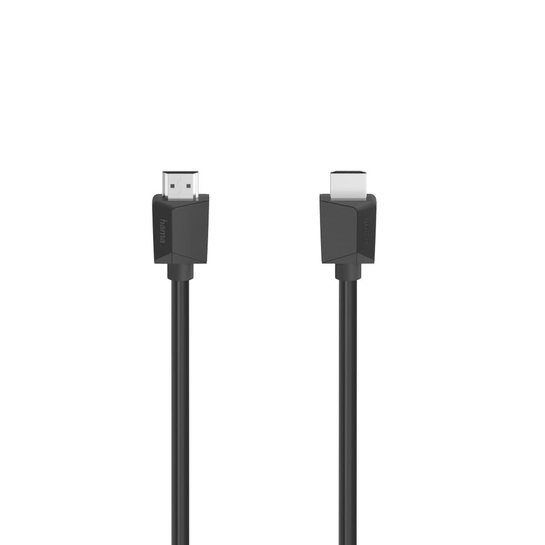 Hama High Speed HDMI Cable with Ethernet Ultra-HD 4K Black (00200701) - 0.75 m - Image 1