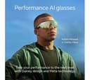 Oakley Meta Vanguard AI Glasses - White with Prizm Sapphire Lenses thumbnail 3