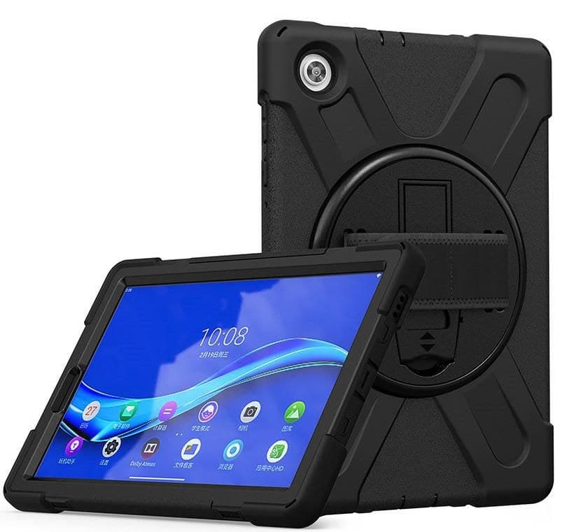 eSTUFF AUSTIN Defender Case for Lenovo Tab P11 Pro 2020/2021 11.5" - Black (ES681903-BULK)
