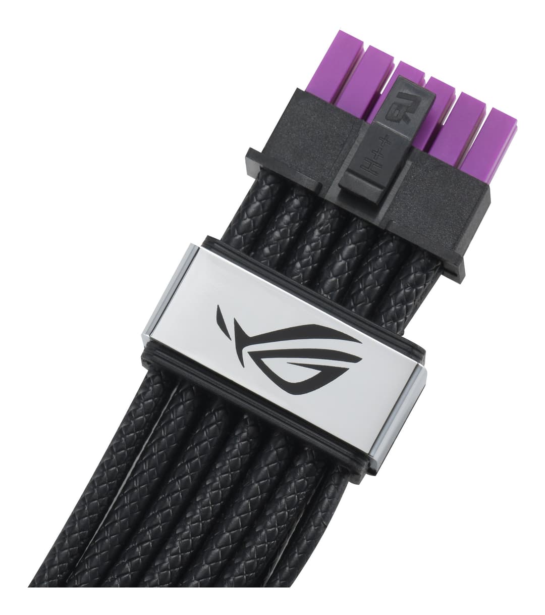 ASUS ROG Equalizer 12V-2x6 PCIe Power Cable 0.75 m - Black - Image 2