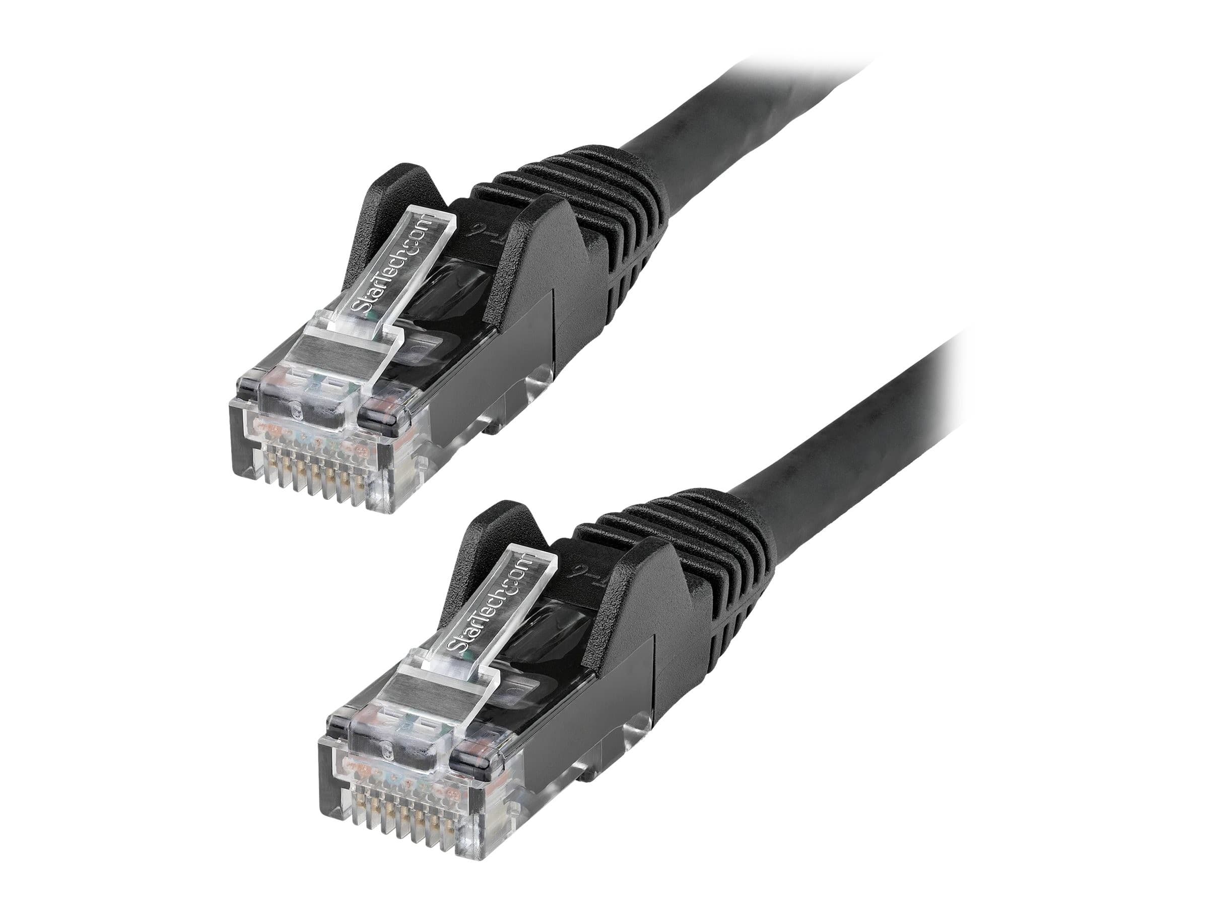 StarTech CAT6 LSZH Patch Cable 1m Black