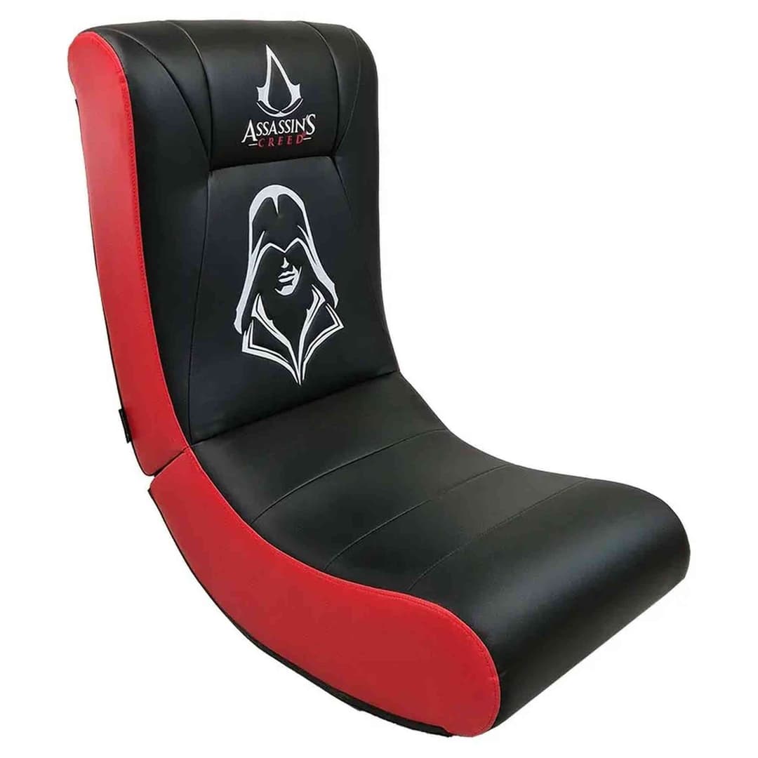 Subsonic Assassin's Creed Gaming Rocking Chair - Black and Red - Image 1
