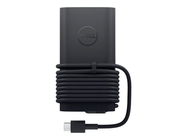 Dell 100W USB-C GaN Ultra Slim Power Adapter (X3DWK / 492-BDNM) with 1m UK Power Cord - Image 1