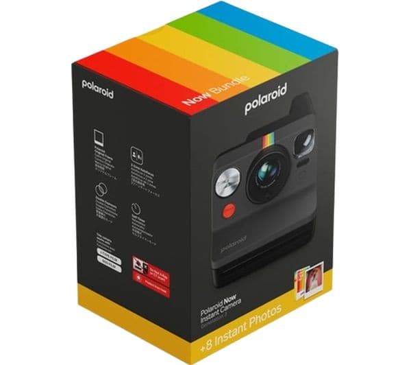 Polaroid Now Generation 3 Instant Camera & i-Type Colour Film Bundle - Black - Image 3