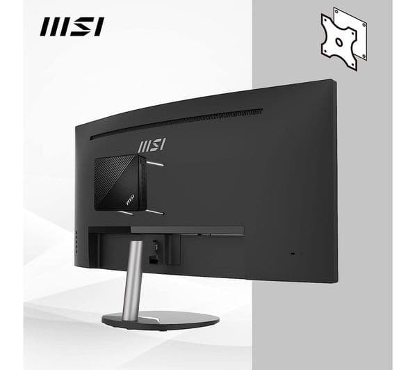 MSI PRO MP341CQ 34" Curved UWQHD 3440x1440 100Hz LED Monitor - Image 4