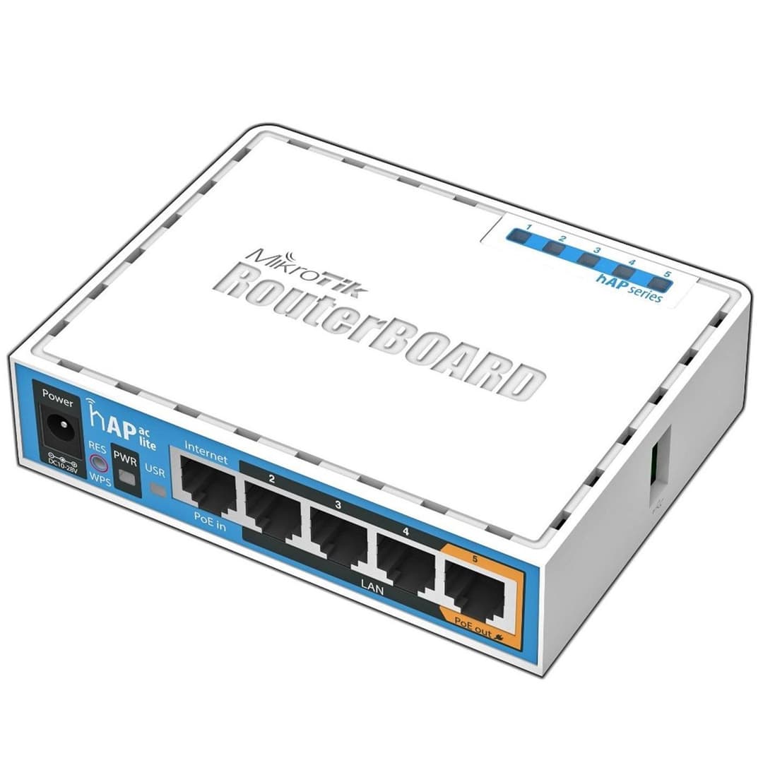 MikroTik hAP ac lite (RB952Ui-5ac2nD) Dual-Band Wireless Router - Image 1