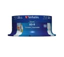 Verbatim DataLife 43811 6x Speed BD-R Blank Blu-ray Discs 25GB Inkjet Printable - Spindle Pack of 25 thumbnail 1