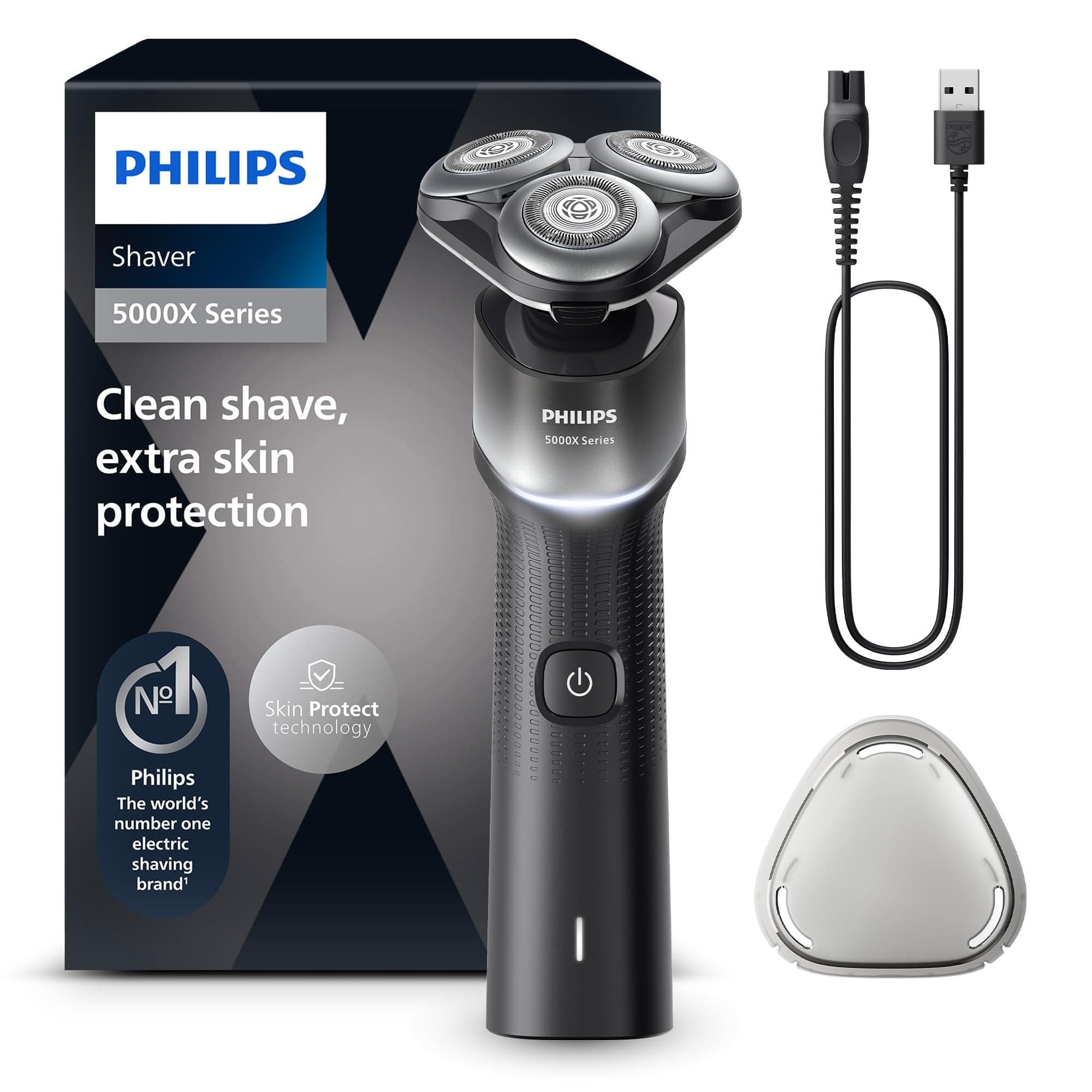 Philips Shaver 5000X Series Wet and Dry Electric Shaver - Blue