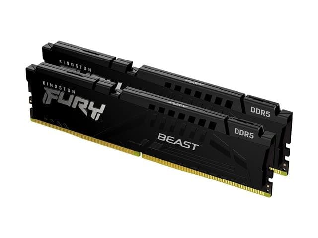 Kingston FURY Beast - DDR5 - kit - 16 GB: 2 x 8 GB - DIMM 288-pin - 5600 MHz / PC5-44800 - unbuffered - Image 2